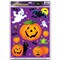 Beistle Club Pack of 144 Halloween Pumpkin Patch Decorative Window Clings